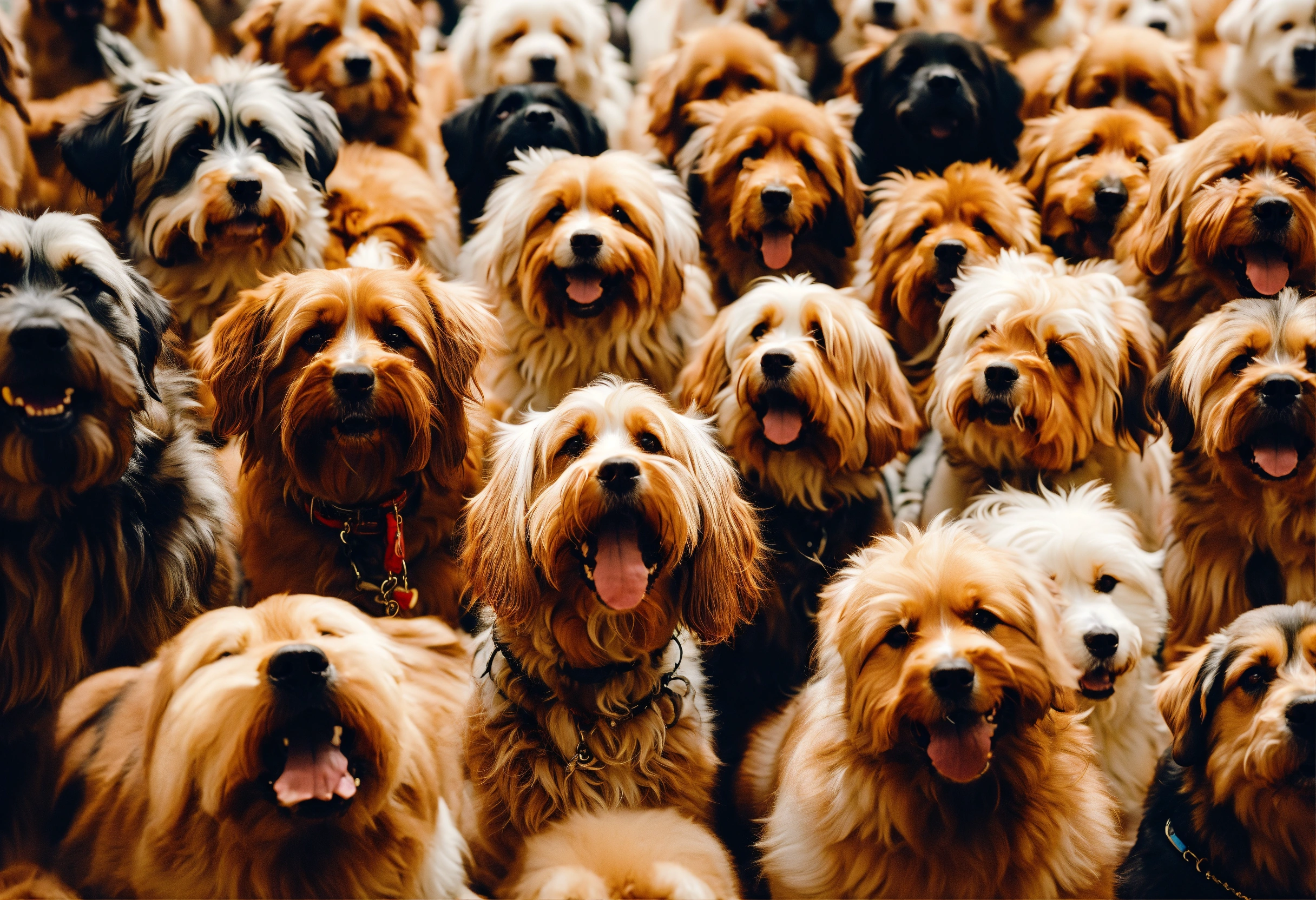 10 Curiosidades Incríveis Sobre Cães Que Pouca Gente Sabe 1 uma imagem com vários cães iguais