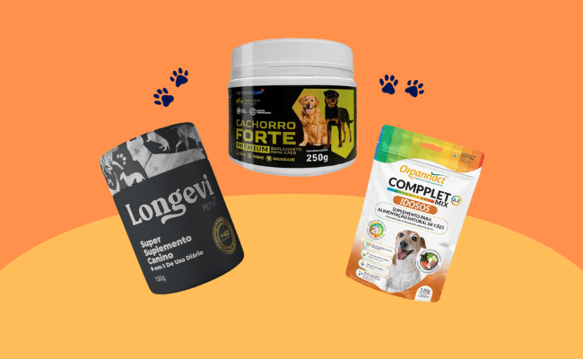 Cachorro Não Come Ração: 7 Táticas Infalíveis 5 suplementos e Vitaminas para Cachorros Cachorro Não Come Ração: 7 Táticas Infalíveis